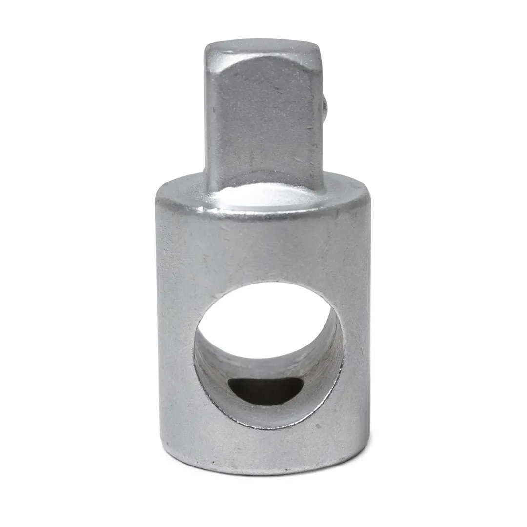 Адаптер-переходник 3/8»(F)x1/2»(M), с отверстием под вороток