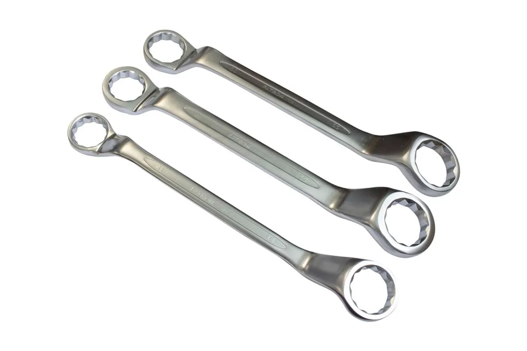 Ключ накидной отогнутый на 45грд. 50х55 мм