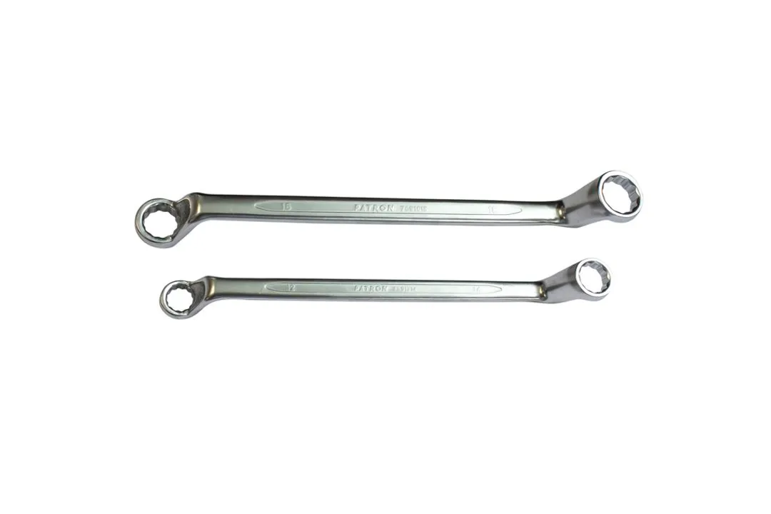 Ключ накидной отогнутый на 75грд.12х14 мм