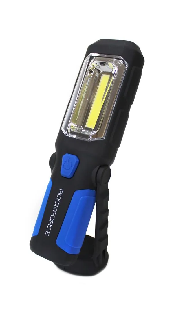 Лампа светодиодная (4W COB LED+1W,2 магнита,крючок,180гр.,250Lm,1.5V, 3хАА, )