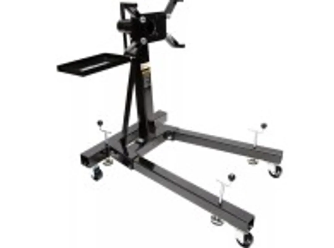 Кантователь двигателя с полкой для инструмента 900кг