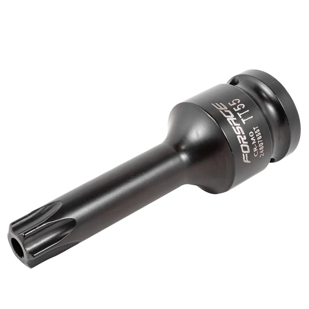 Головка-бита TORX ударная TH55 с отверстием, 1/2»