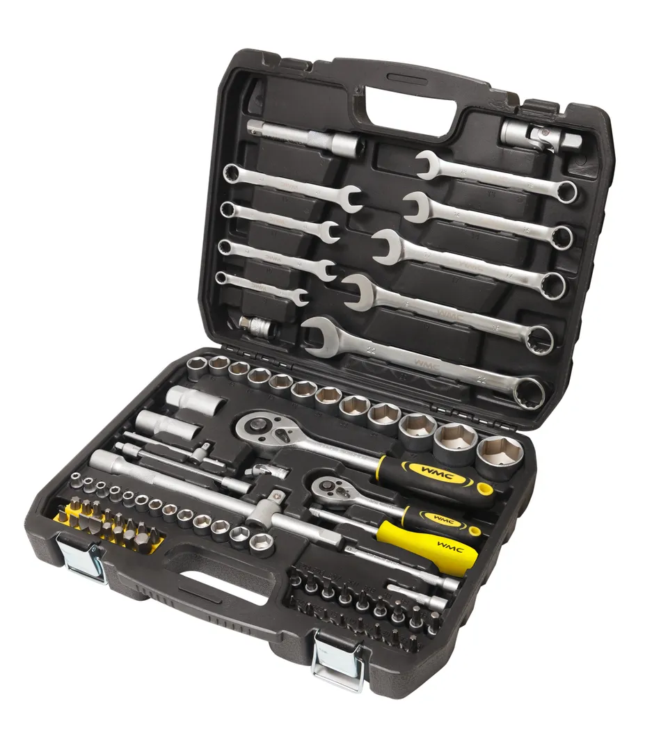 Набор инструментов 82пр. 1/4», 1/2»(6гр)(4-32мм)