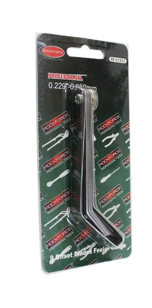 Набор щупов 9пр. (0.23-0.66мм),в блистере