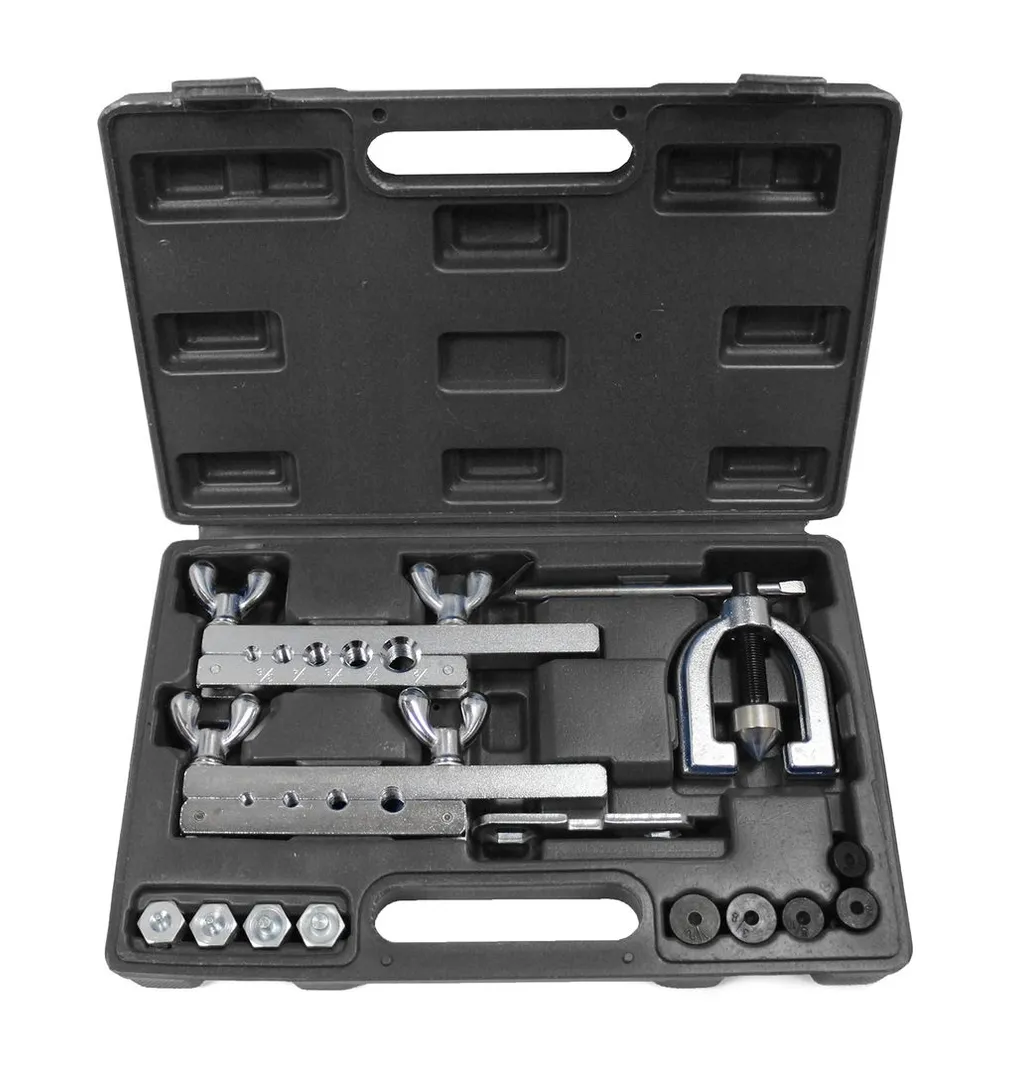 Набор для развальцовки трубок универсальный (метр.+дюйм)(3/16,1/4,5/16,3/8,1/2,4,7,6,8,10)