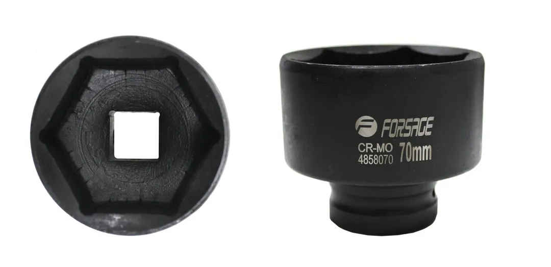 Головка ударная 70мм (6гр.), 1»