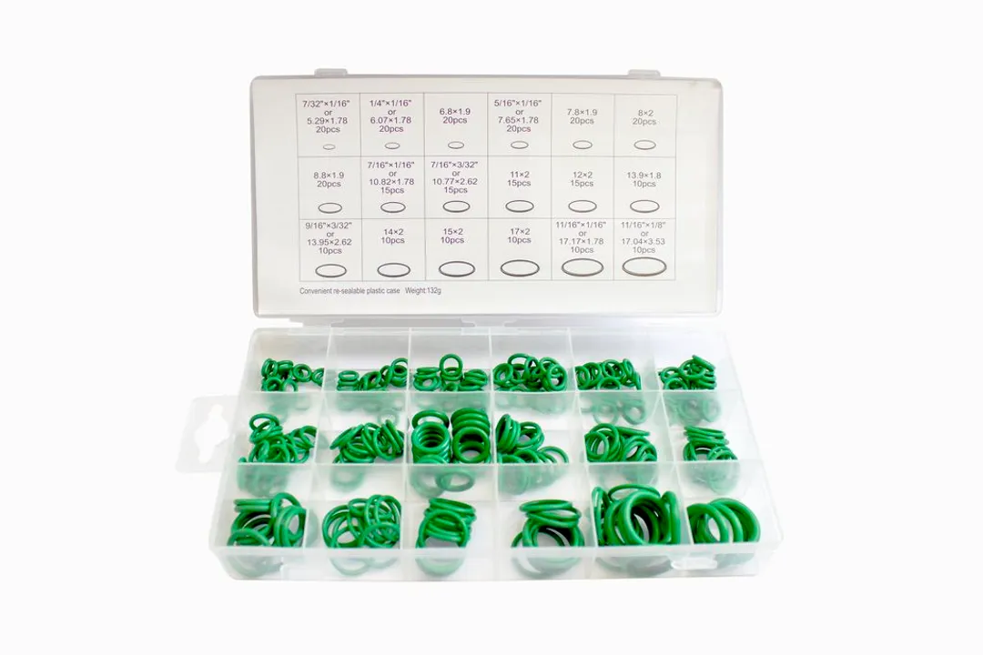 Кольца уплотнительные резиновые маслобензостойкие, 270пр. (для кондиционеров)