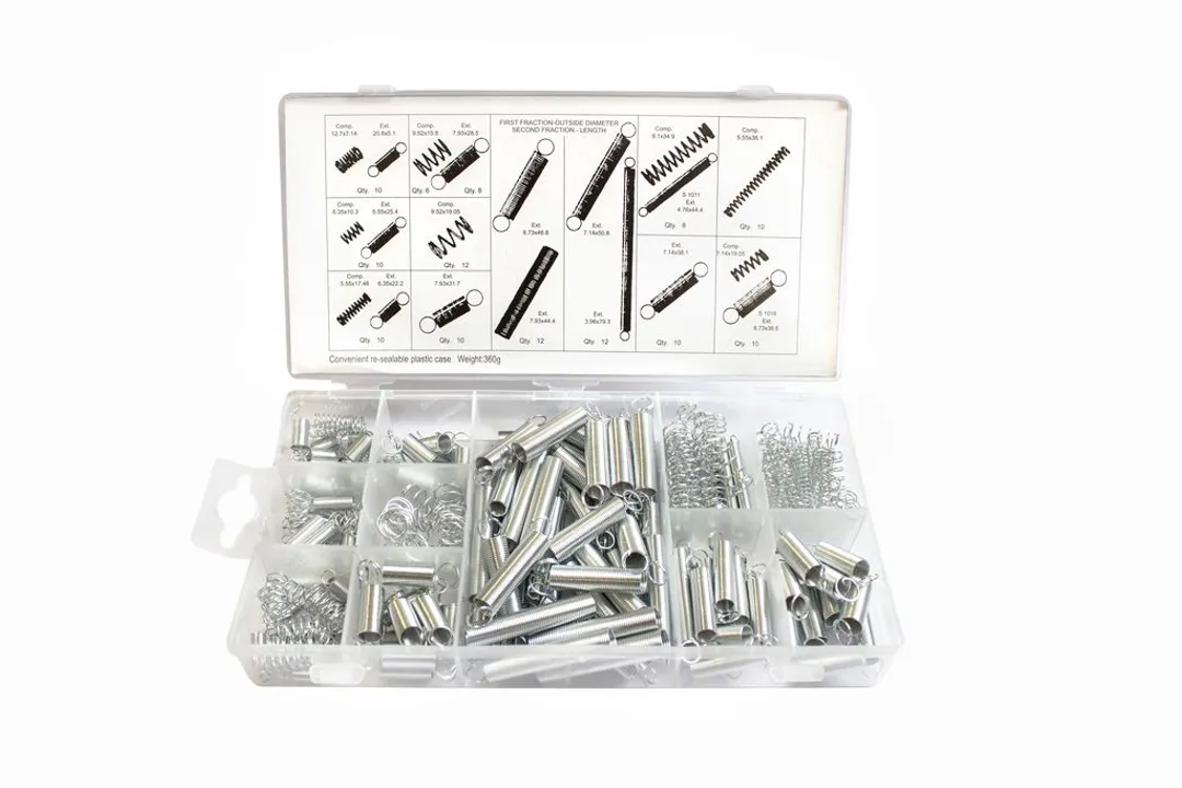 Пружины на сжатие и растяжение, 200пр.