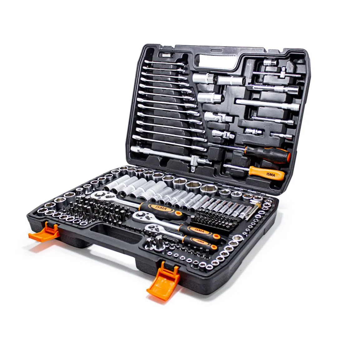 Набор инструментов 216пр. 1/4»3/8»1/2»(6гр.)(4-32мм)