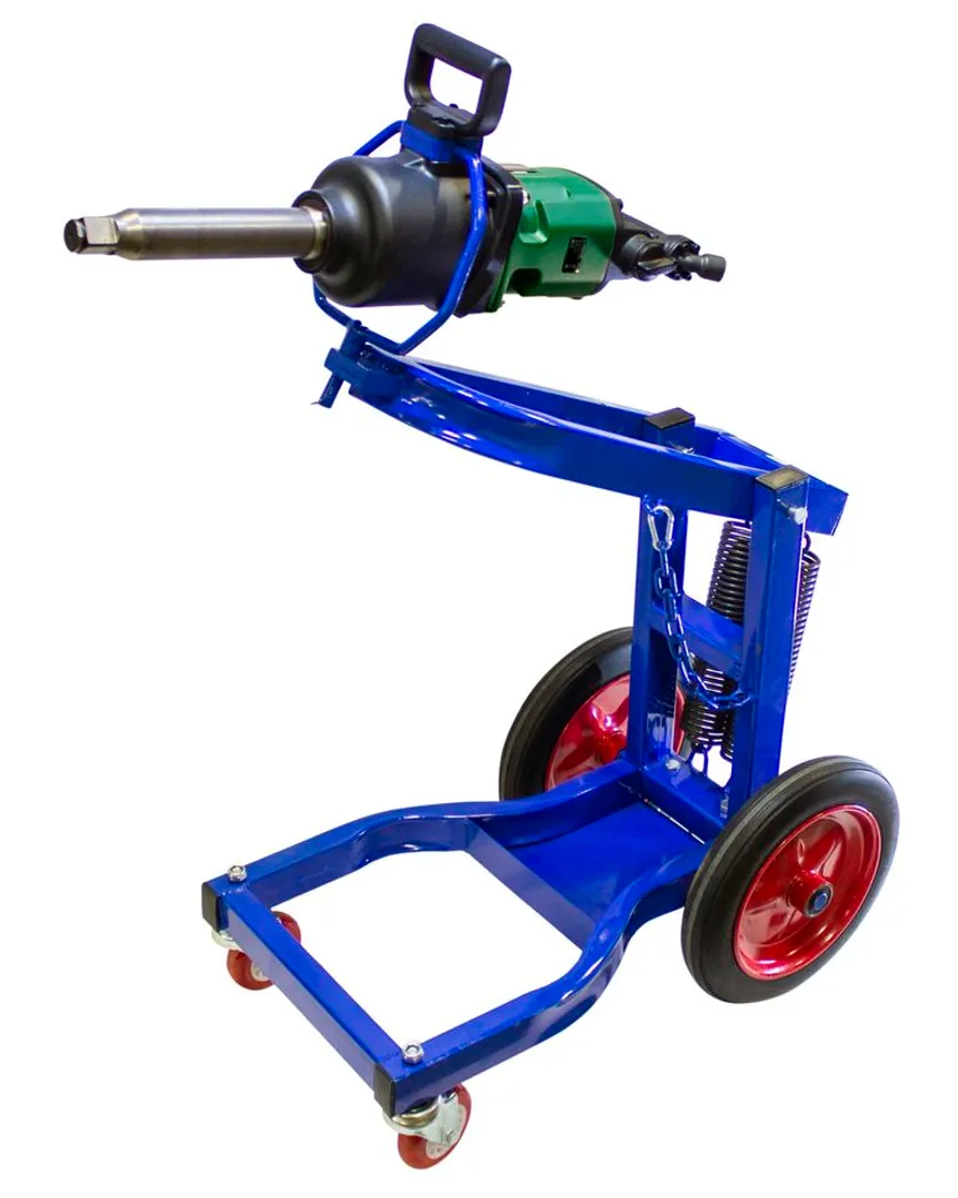 Тележка-держатель для ударного гайковерта на 4-х колесах (max нагрузка 50кг)