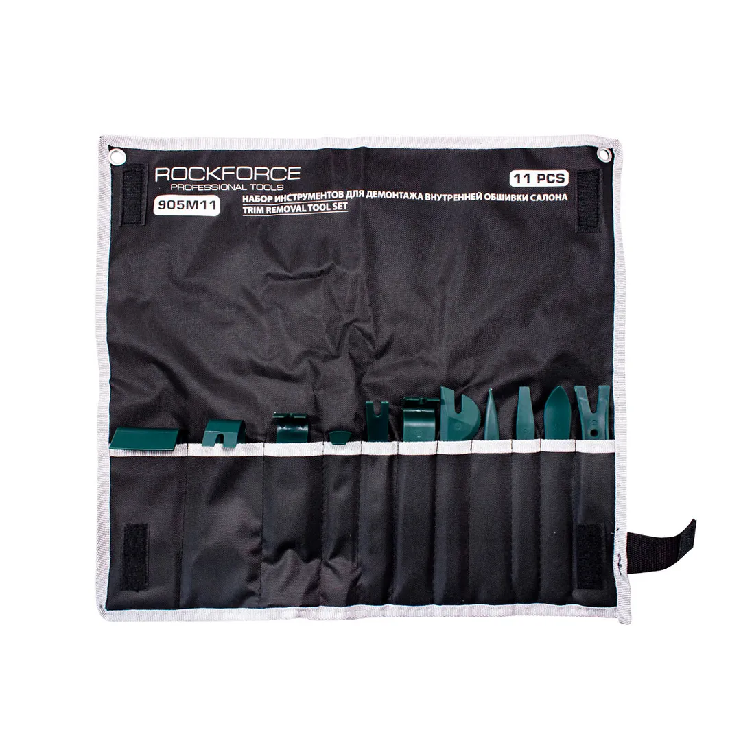 Набор инструментов демонтажа внутренней обшивки салона 11пр., на полотне