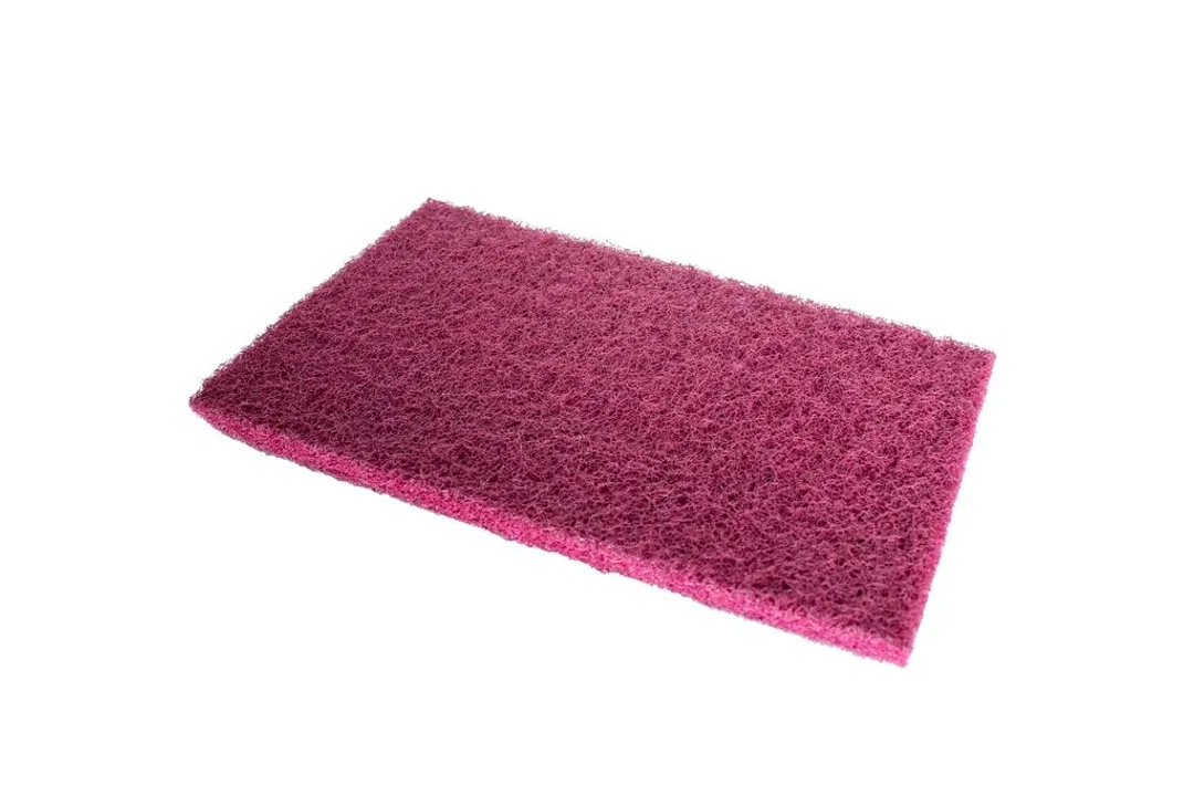 Губка абразивная зачистная 150×230мм (к-т 10шт, красная, средней жесткости)