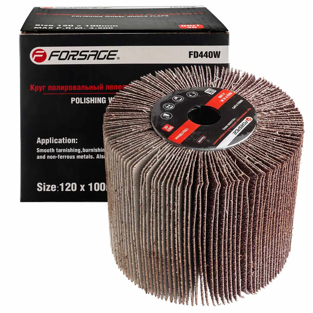 Насадка шлифовальная 120х100мм(Grit 40)