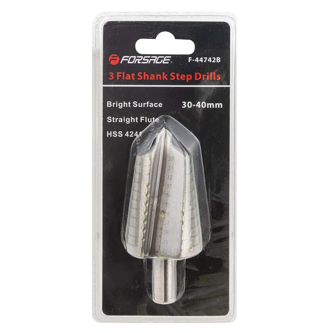 Сверло ступенчатоеHSS4241( 30-40мм)в блистере