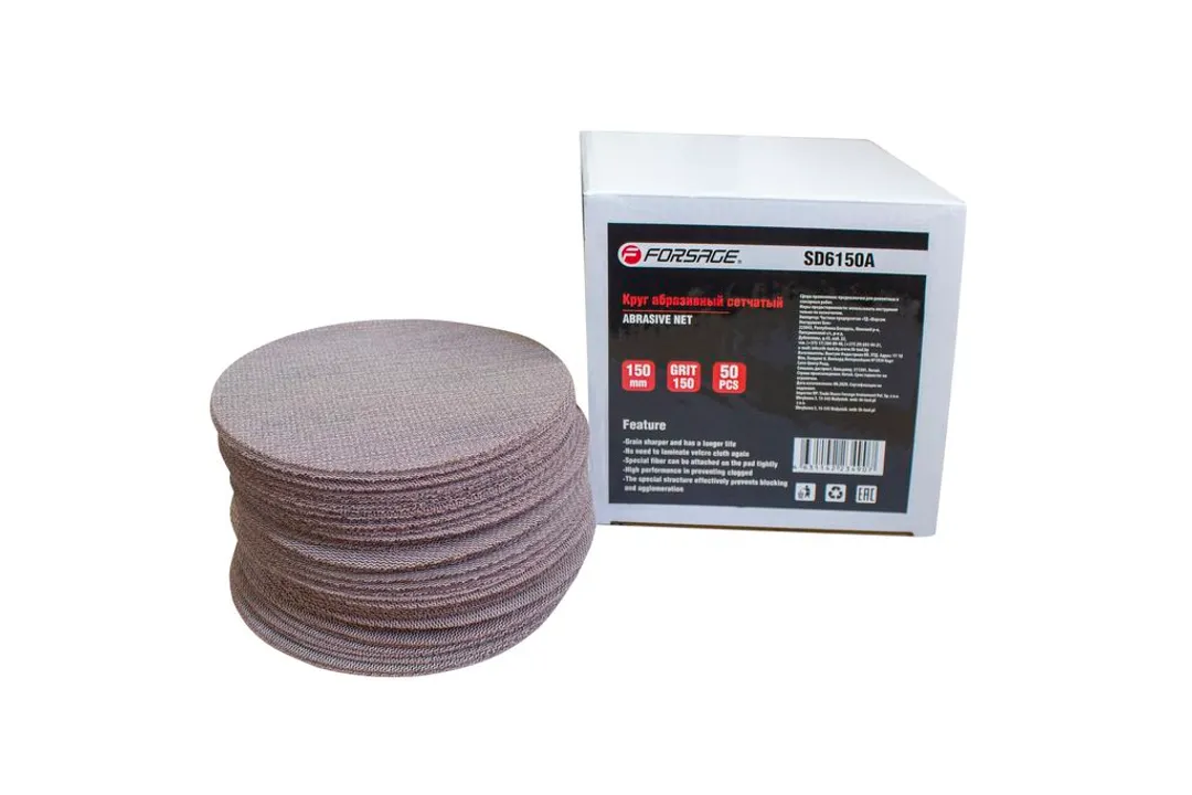 Круг абразивный сетчатый 115мм (Grit 220)(к-т 50 шт)