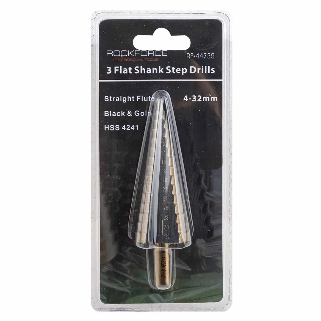 Сверло ступенчатоеHSS4241( 4-32мм)в блистере