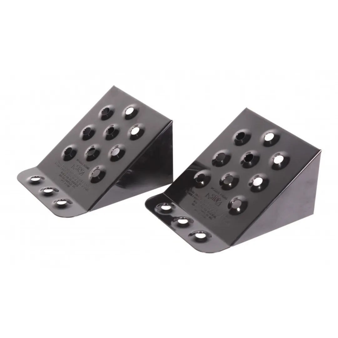 Башмак противооткатный металлический для грузовых а/м (длина — 230мм, ширина — 200мм, высота — 125мм), к-т 2шт