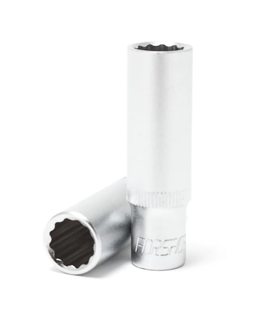 Головка глубокая 12мм (12гр.), 1/4»