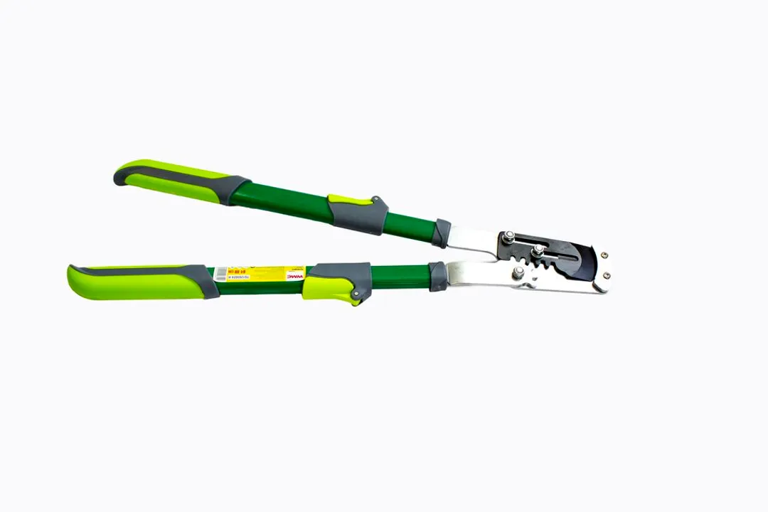 Сучкорез торцевой для сухих веток с телескопическими рукоятками(L 640-880мм,ширина лезвия-55мм)