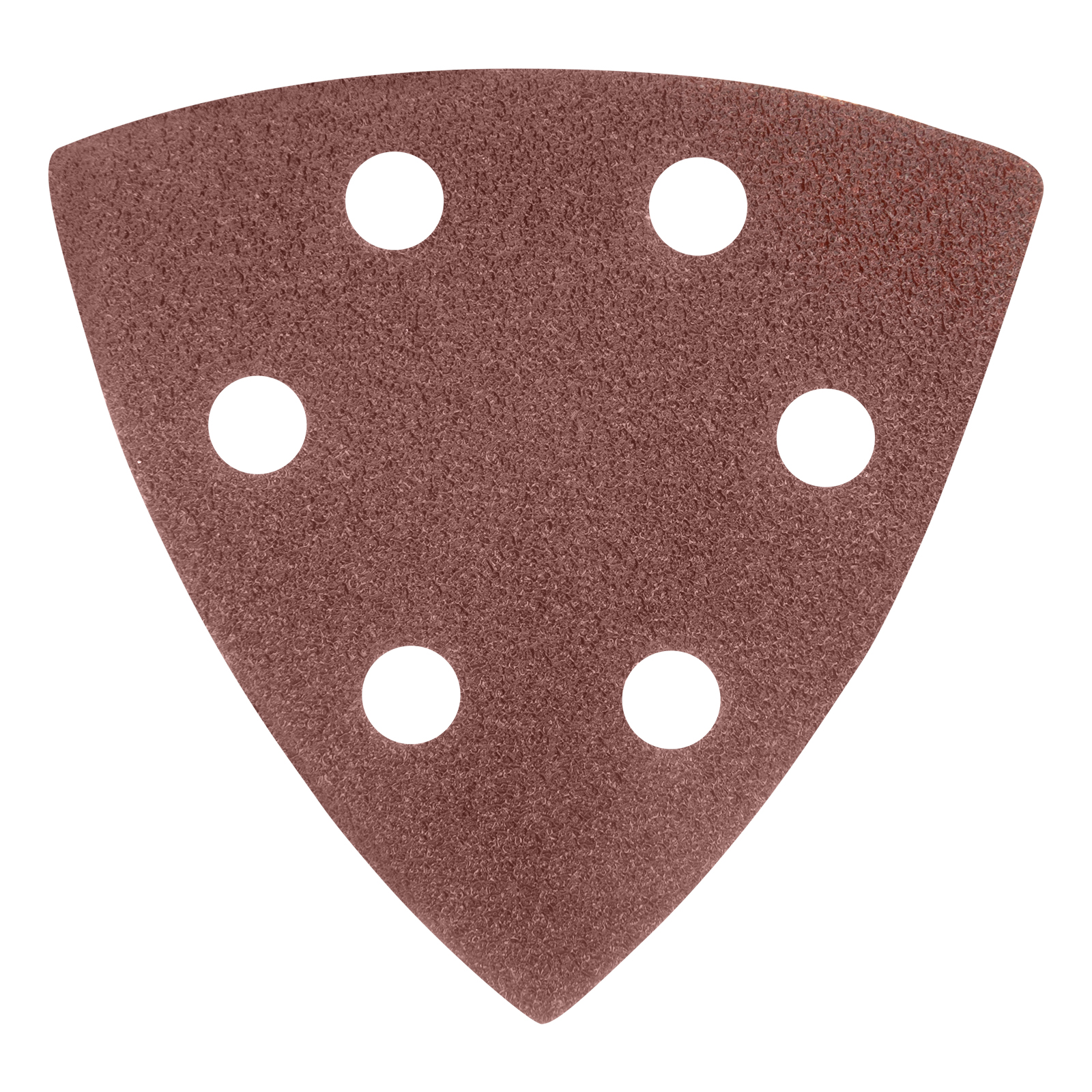 Треугольник абразивный на ворсовой подложке под «липучку», перфорированный, P 40, 93 мм, 5 шт Matrix