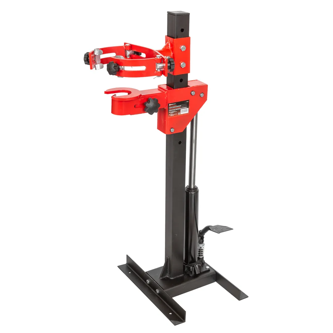 Стяжка пружин гидравлическая напольная (усилие стяжки до 1т, рабочий диапазон 210-570мм, вес 30кг)