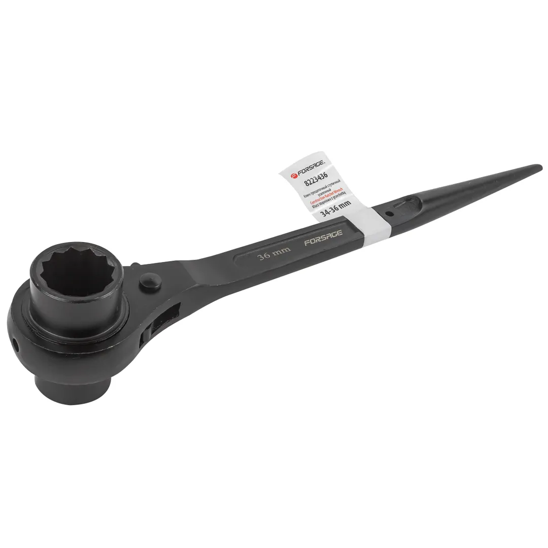 Ключ трещоточный ступичный усиленный 34-36мм