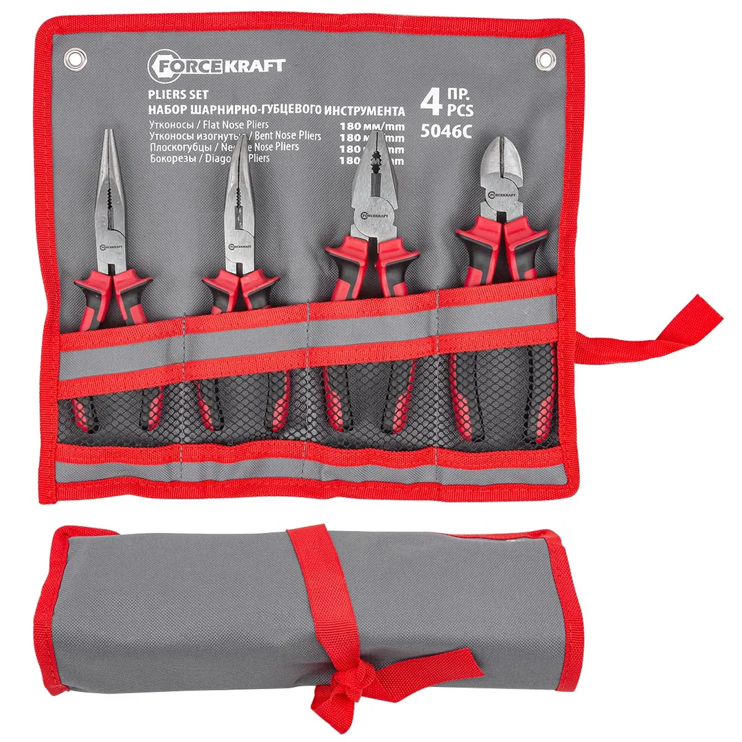 Набор шарнирно-губцевого инструмента 4 пр.