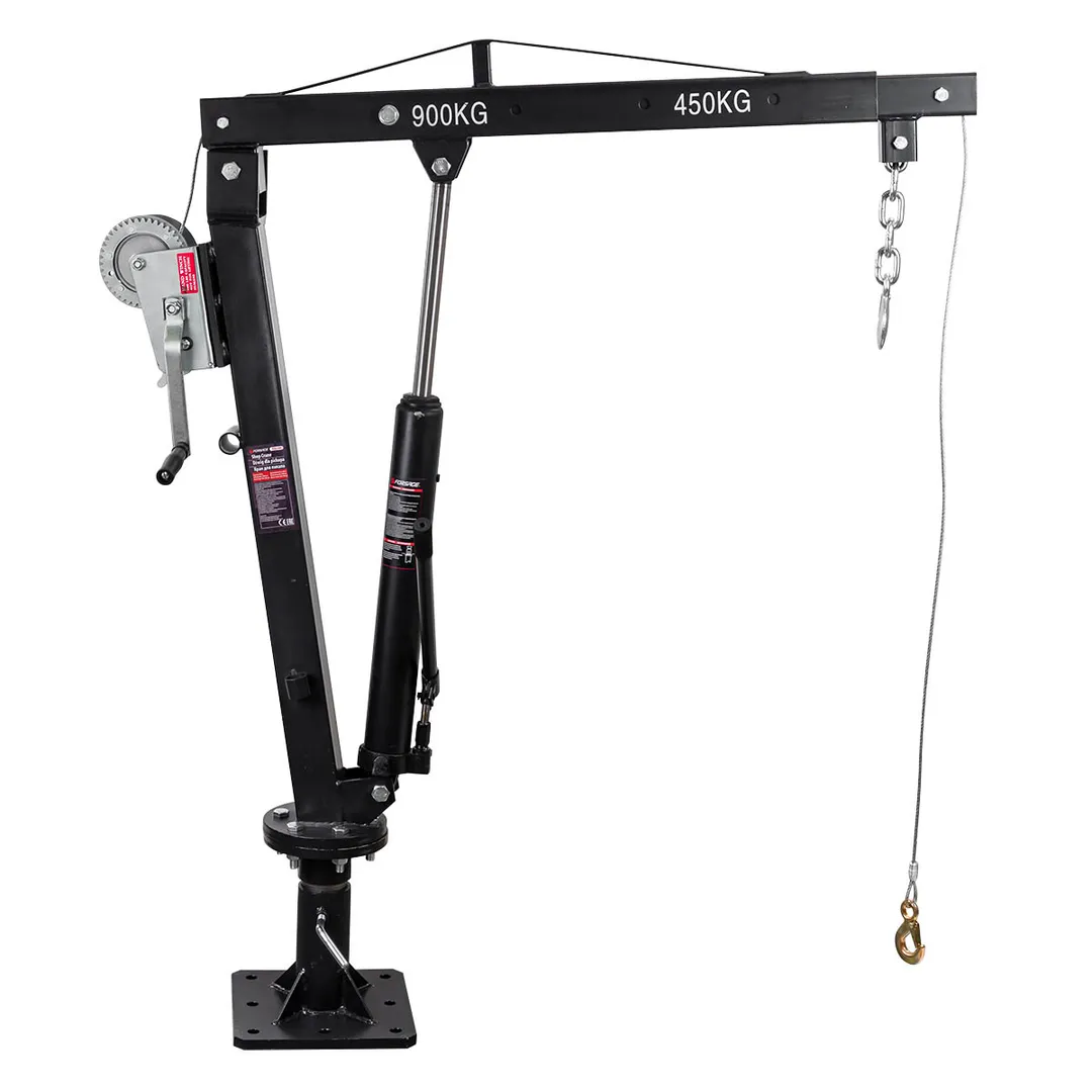Кран гидравлический для пикапа (max нагрузка 900 кг, высота подъема 1800кг, стрела 930-1300мм)