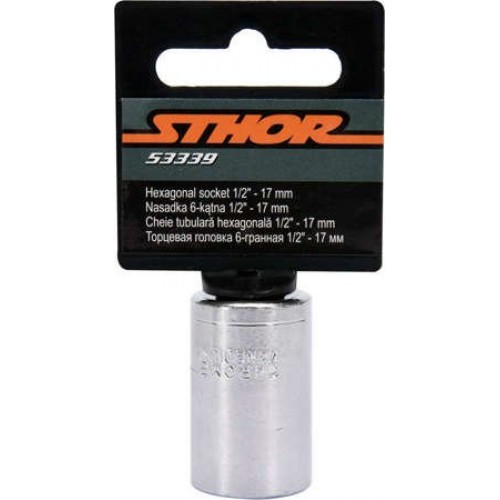 Головка торцевая 1/2" 6гр. 17мм "Sthor"