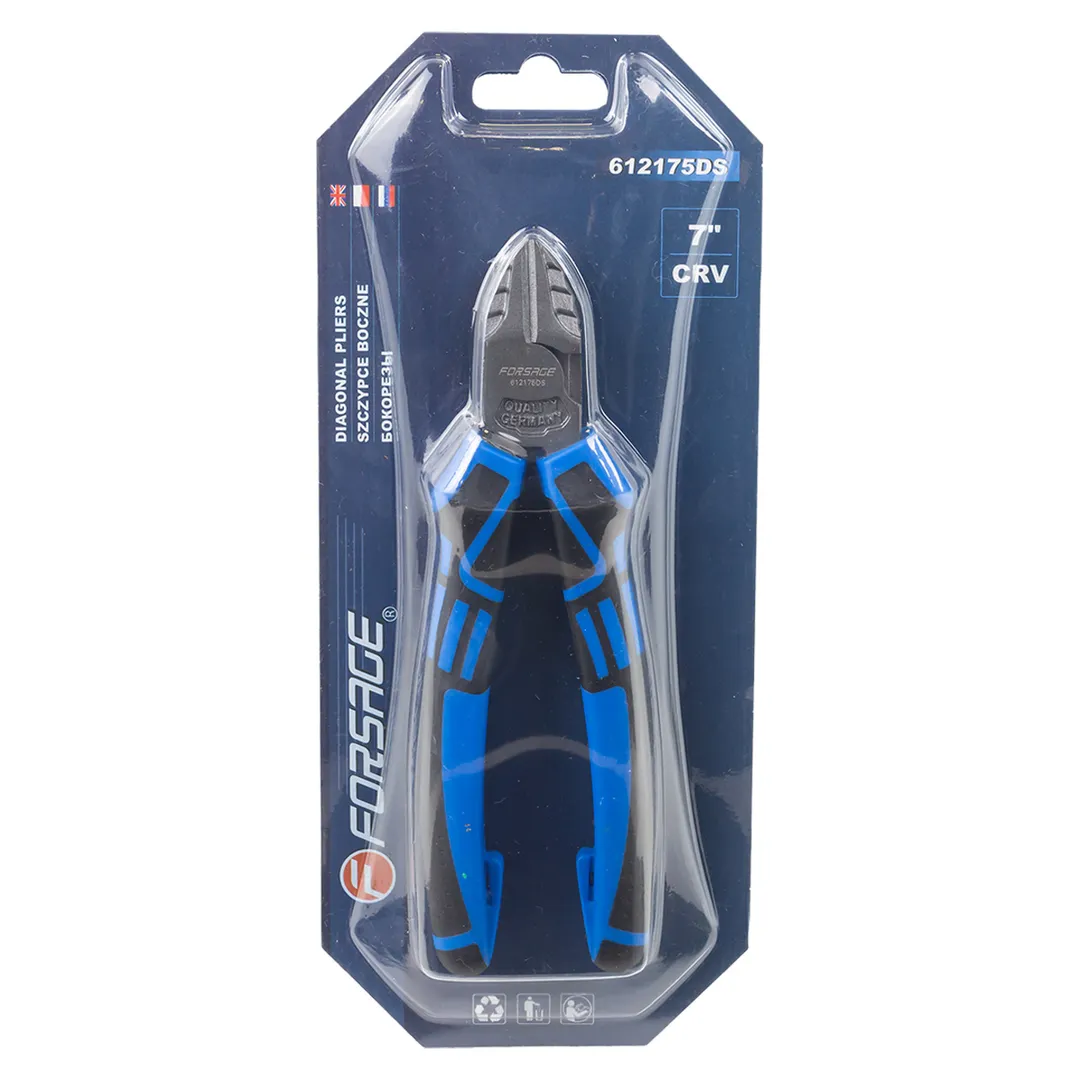 Бокорезы »Profi» 175мм Cr-V 6150+доп. закалка (усилие сжатия увеличино на 60%), в блистере