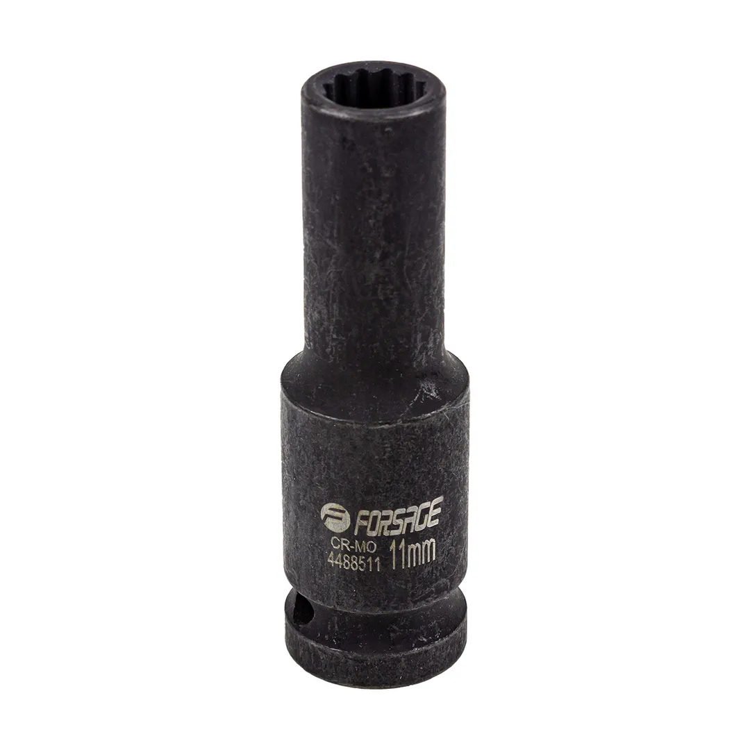 Головка ударная глубокая 11мм (12гр.), 1/2»