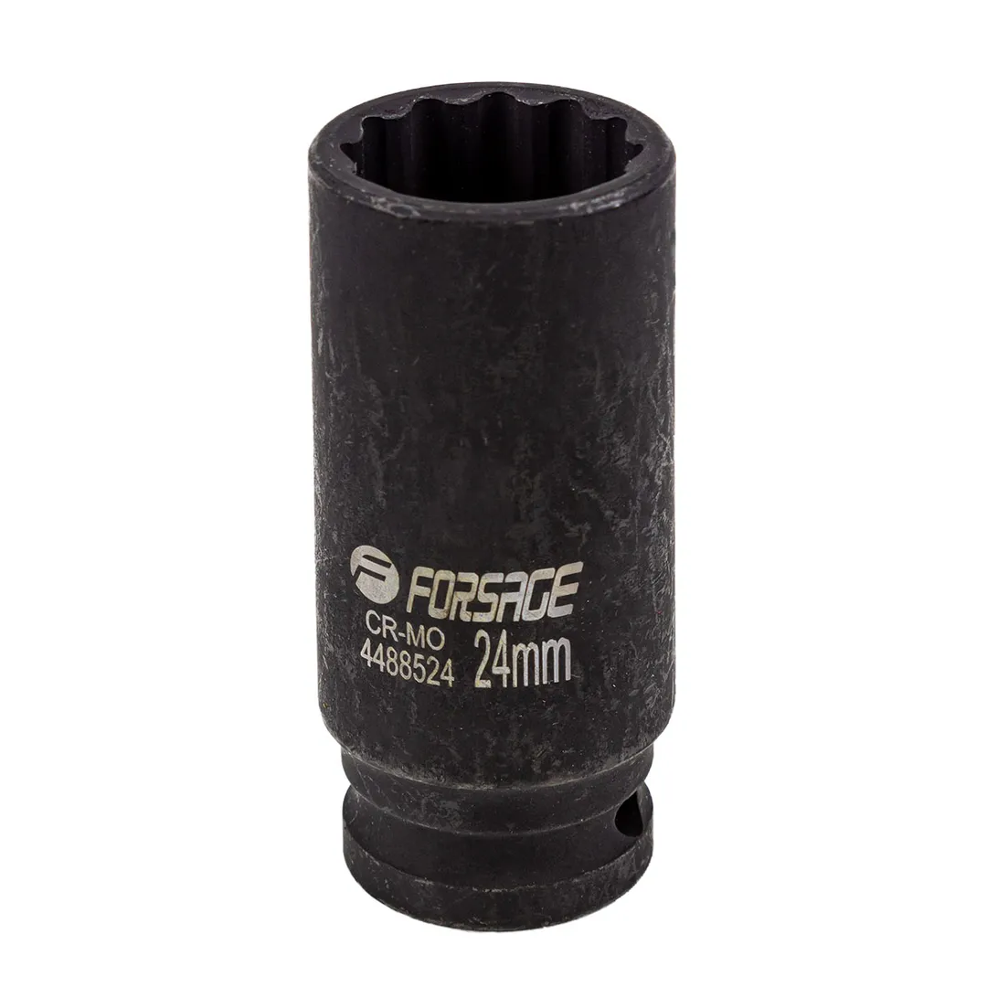 Головка ударная глубокая 24мм (12гр.), 1/2»