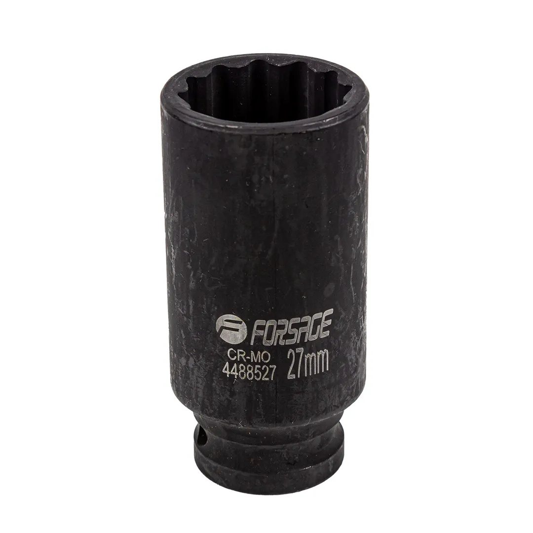 Головка ударная глубокая 27мм (12гр.), 1/2»