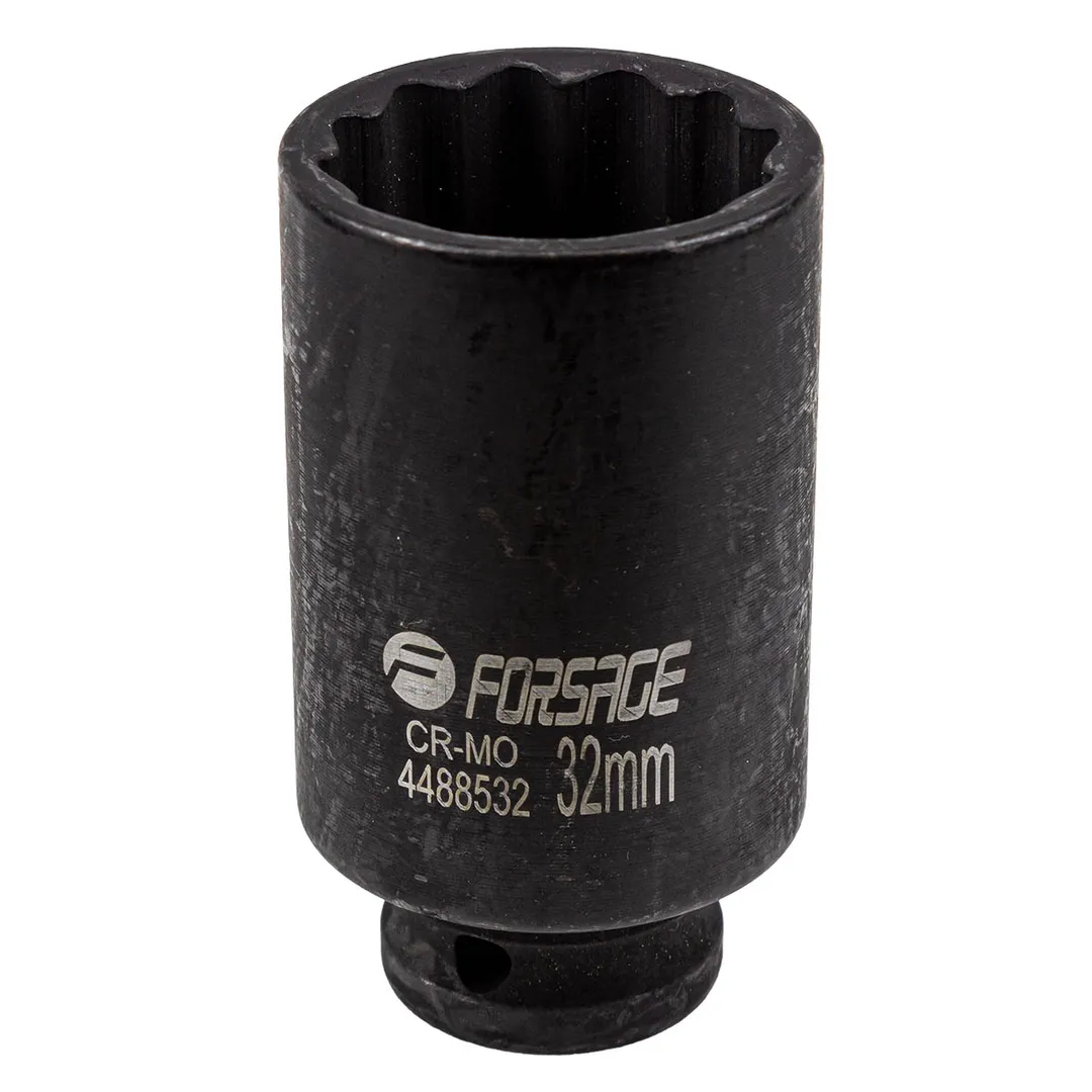 Головка ударная глубокая 32мм (12гр.), 1/2»