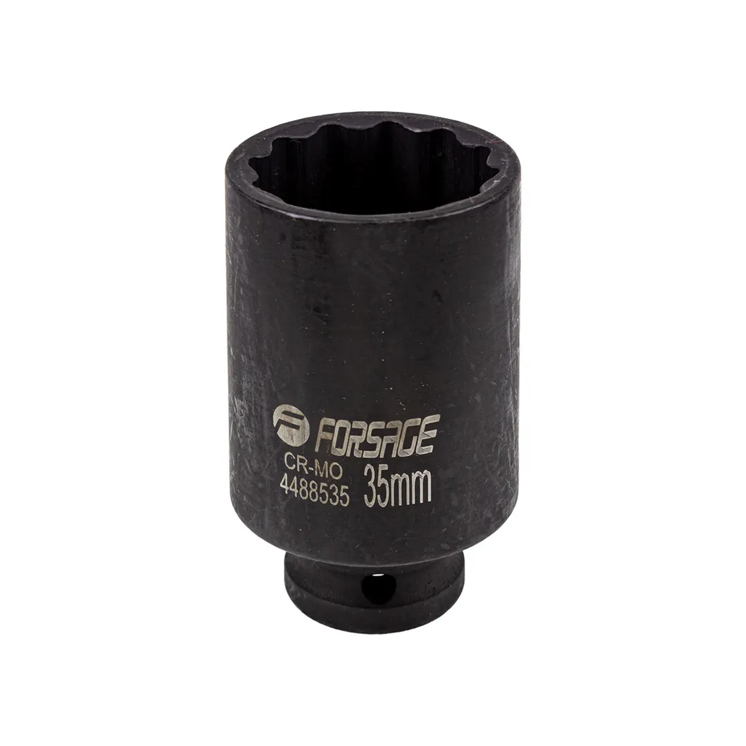 Головка ударная глубокая 35мм (12гр.), 1/2»