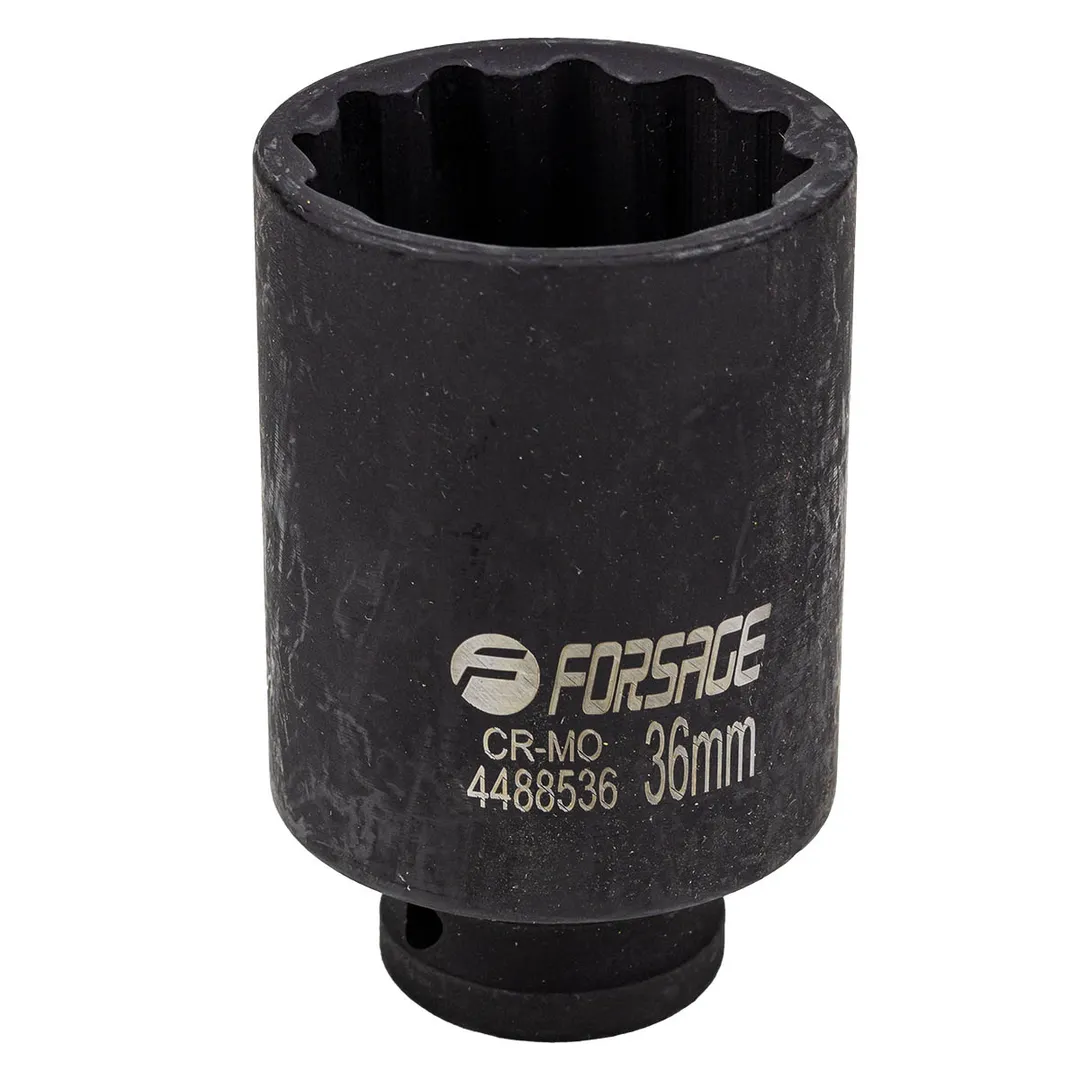 Головка ударная глубокая 36мм (12гр.), 1/2»