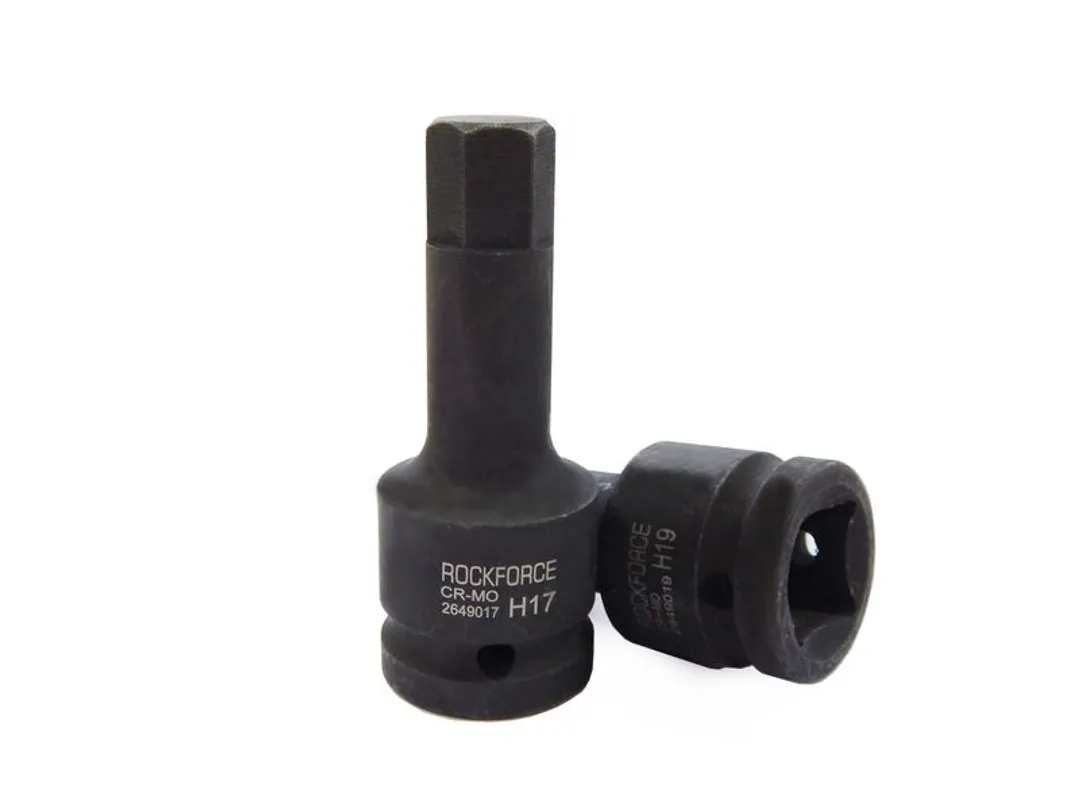 Головка-бита 6-гранная ударная 19мм 3/4»(L-90мм)