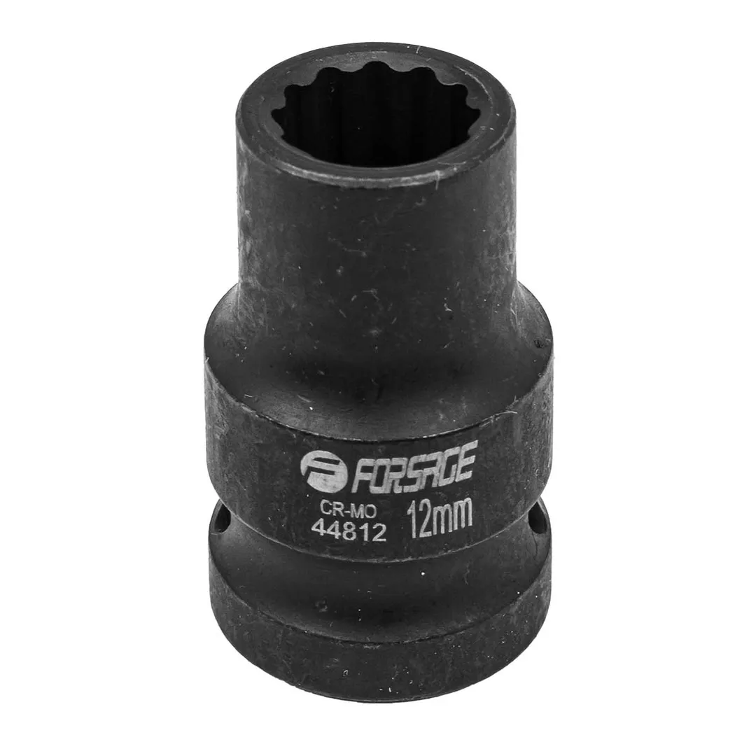 Головка ударная 12мм (12гр.), 1/2»