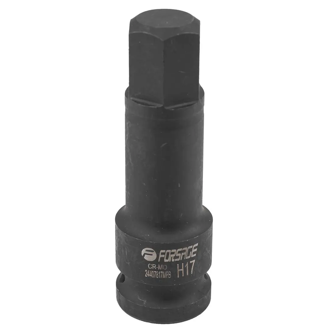 Головка-бита 6-гранная ударная 17мм,1/2»