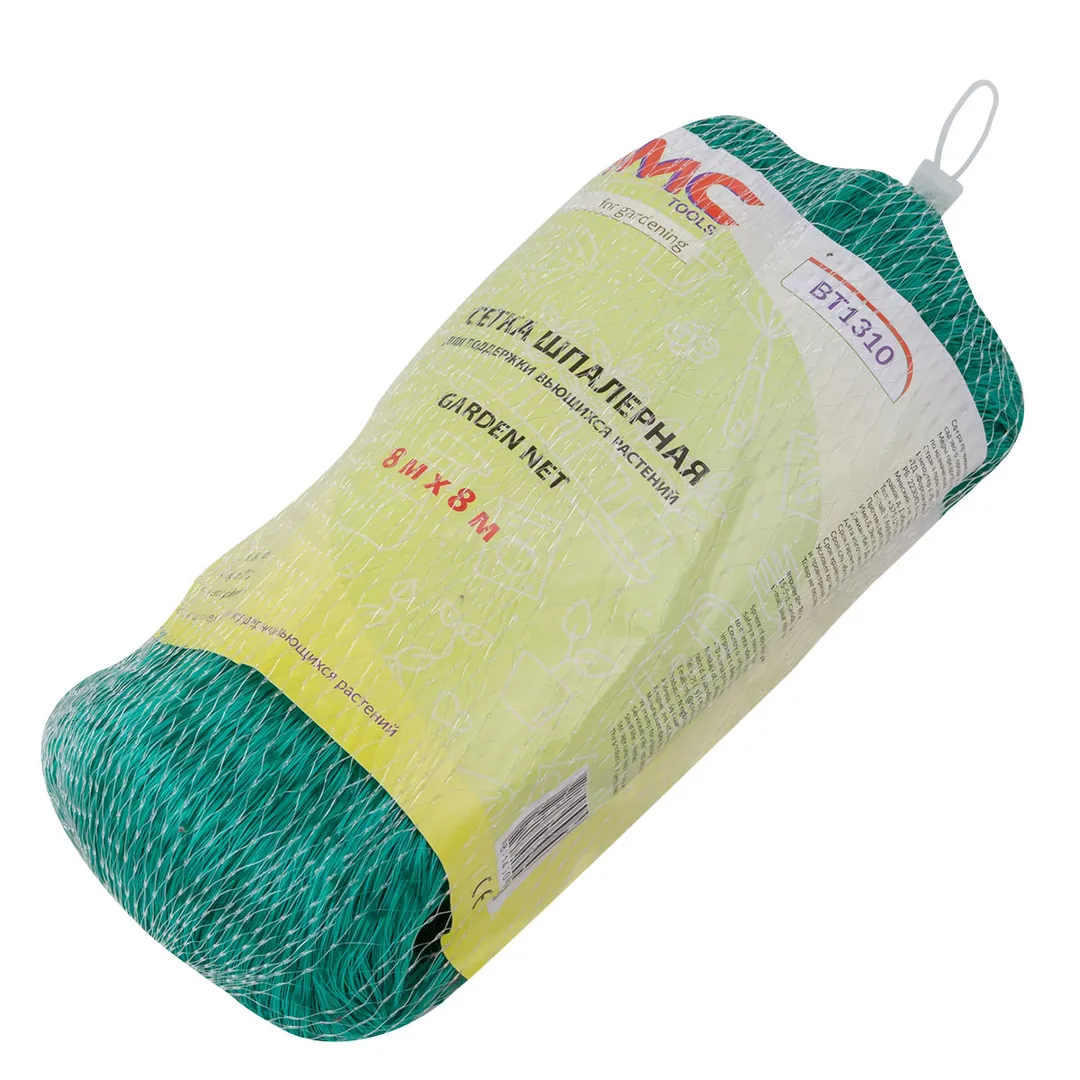 Сетка шпалерная для вьющихся растений 8м х 8м
