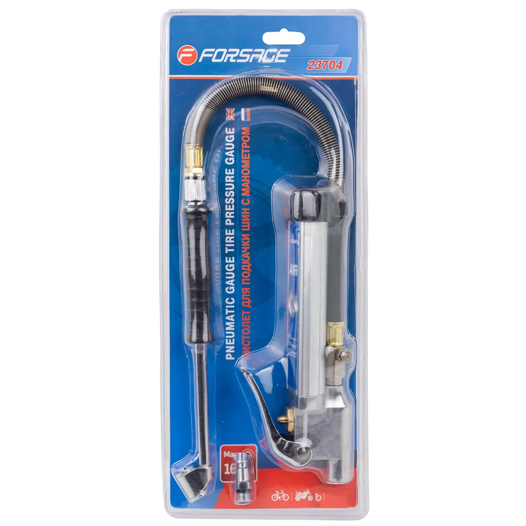 Пистолет для подкачки шин с манометром