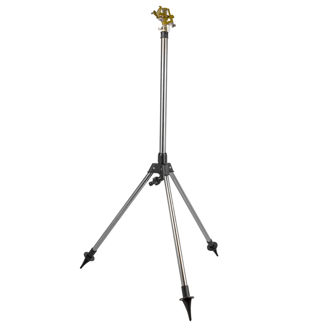 Дождеватель для полива газона на штативе-треноге