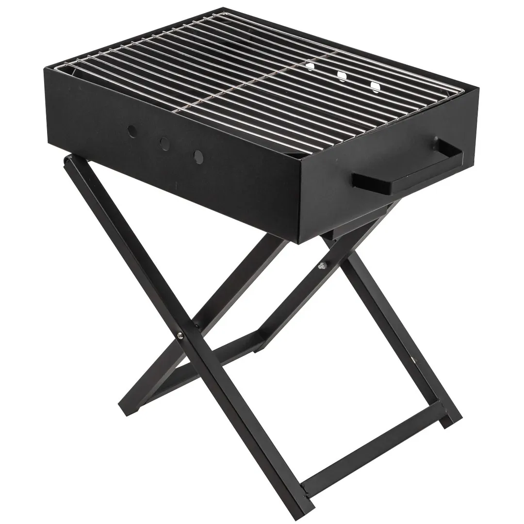 Мангал складной с решеткой для барбекю
