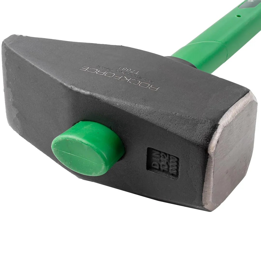 Молоток с фиберглассовой ручкой и резиновой противоскользящей накладкой (10000гр.,L ручки-800мм)