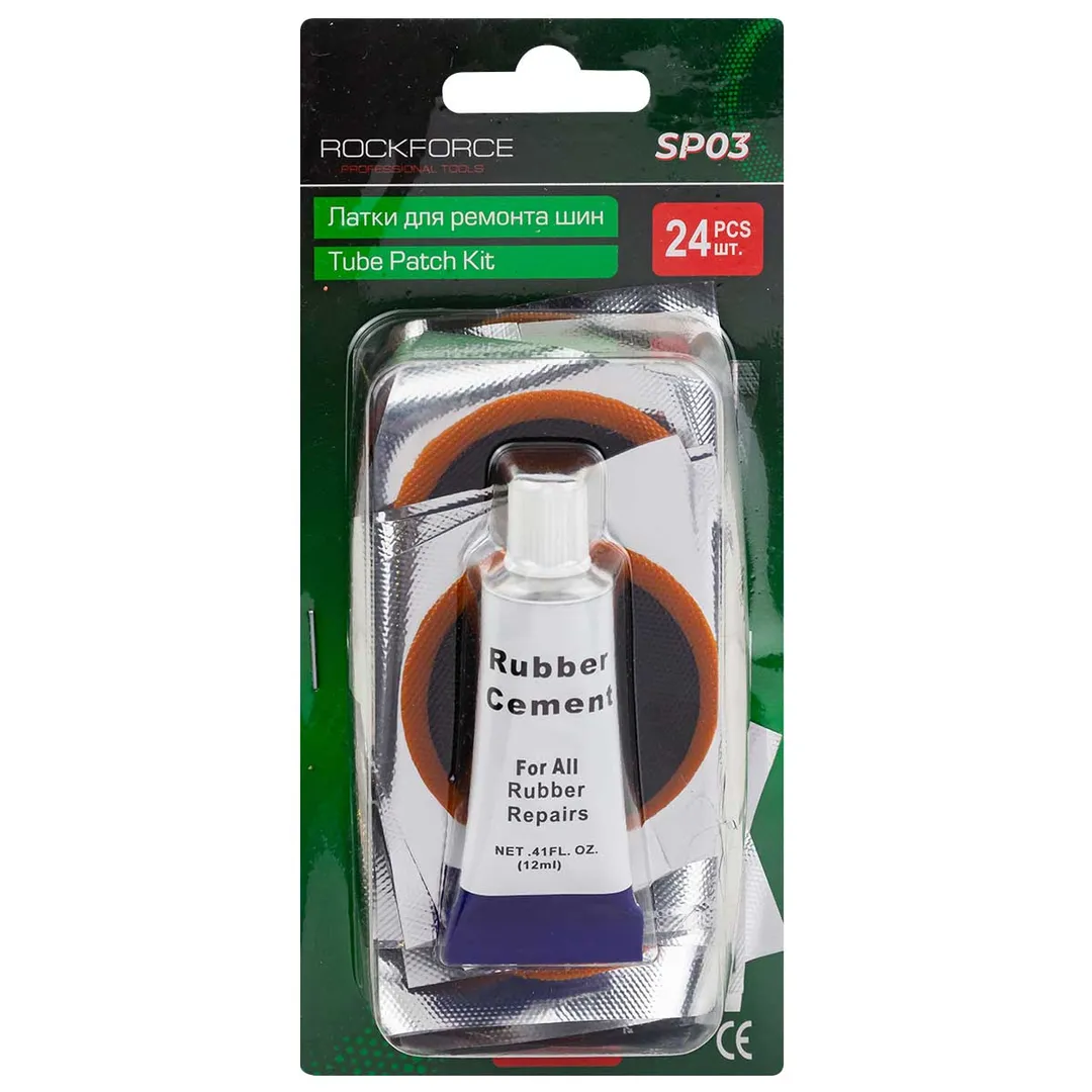 Латки для ремонта шин, комплект 24шт.