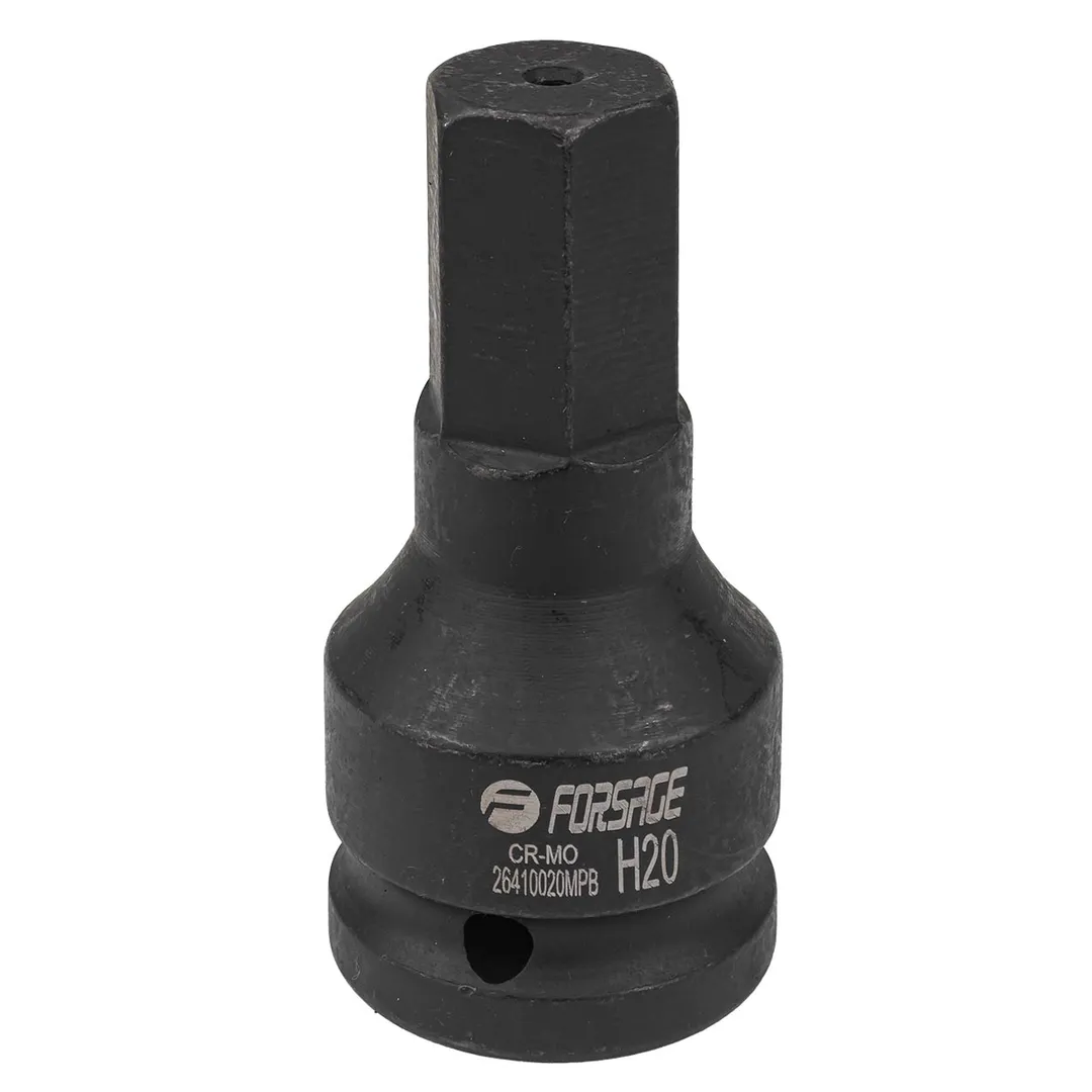 Головка-бита ударная 6-гранная 20мм, 3/4»