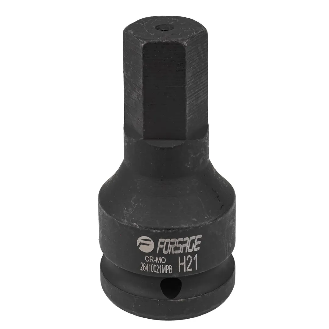 Головка-бита ударная 6-гранная 21мм, 3/4»