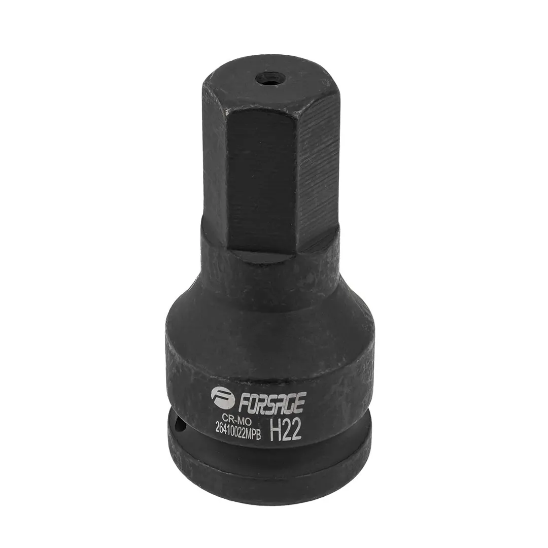 Головка-бита ударная 6-гранная 22мм, 3/4»