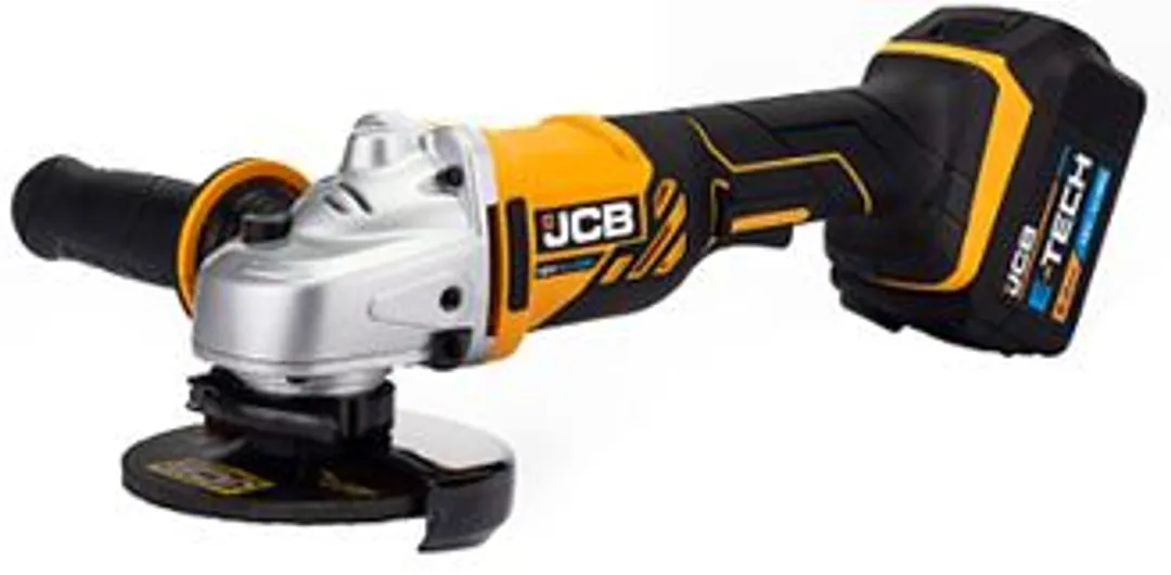 Машина углош,аккум(JCB-18AG-B-E)18V,0-8000 об/мин,диаметр диска 115мм в к-те с заряд.уст-вом(JCB-18VFC-E) 2.4A и батареей аккум.(JCB-50LI-E) 5.0AH-2шт