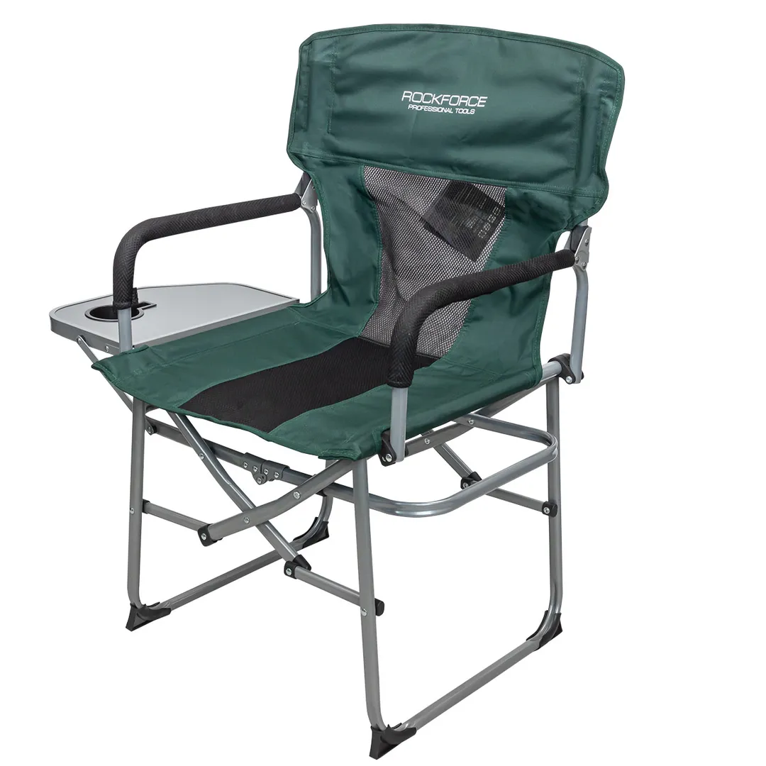 Кресло складное для кемпинга с боковым столиком (560х650х820, max нагрузка150кг)